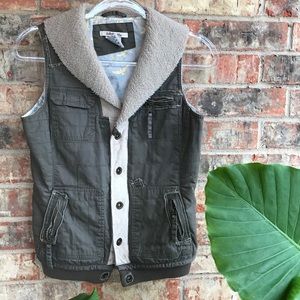 { Billabong } Olive Green Utility Vest | sz Small